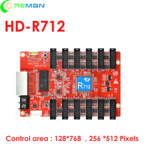 Светодиодная карта управления СВЕТОДИОДНАЯ карта приема R712 для hub75 полноцветный светодиодный модуль светодиодная матрица p2 p2.5 p3 p4 p5 - Product Image 2