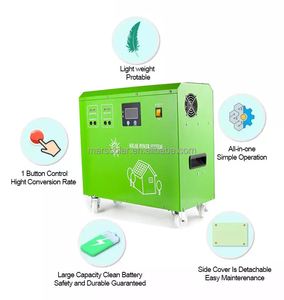 迷你5000瓦混合太阳能系统10KW家用太阳能电池板套件，带MPPT控制器和锂离子电池 - Product Image 3