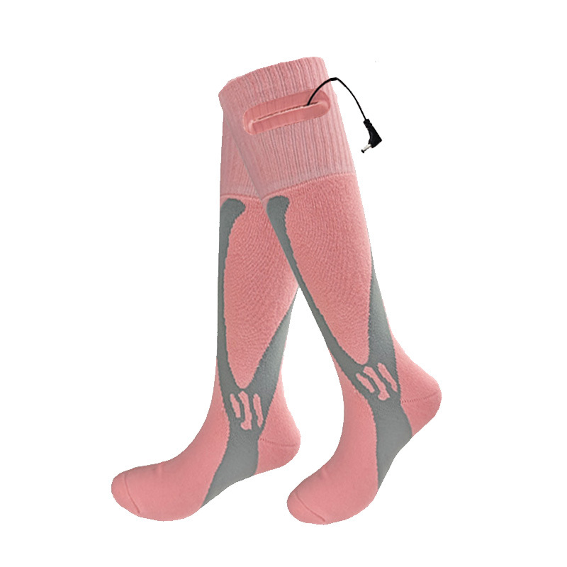 Chaussettes simples roses