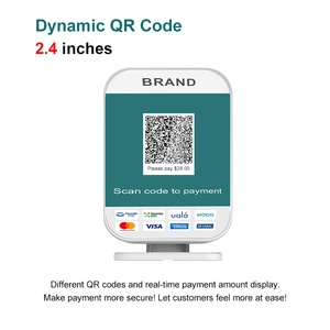 QR-Code-Zahlungs terminal mit dynamischem QR-Code für die Barcode-Zahlung generieren