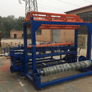 Hinge Joint Knot Field Fence Weaving Machine/ Cattle Fence Machine/grassland Fence Machine Gabion Mesh Making Machine <strong>G</strong>.<strong>I</strong> Wire - Product Image 2