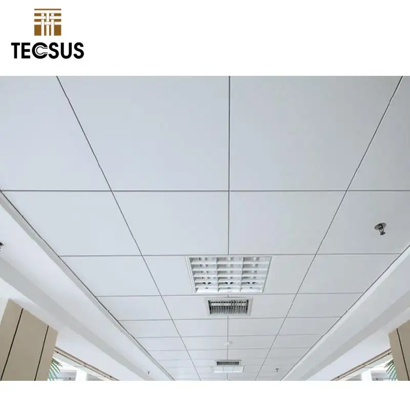 Latest Design Metal Decorative Material Ceiling Tiles 30X30 Clip In Ceiling Tiles With Anti-Corrosion Coating