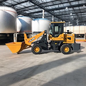 Four-Wheel Drive All-Terrain Full Hydraulic Operation <strong>Continuously</strong> Variable Transmission (CVT) Oil Brake System Grain Big <strong>Loader</strong>