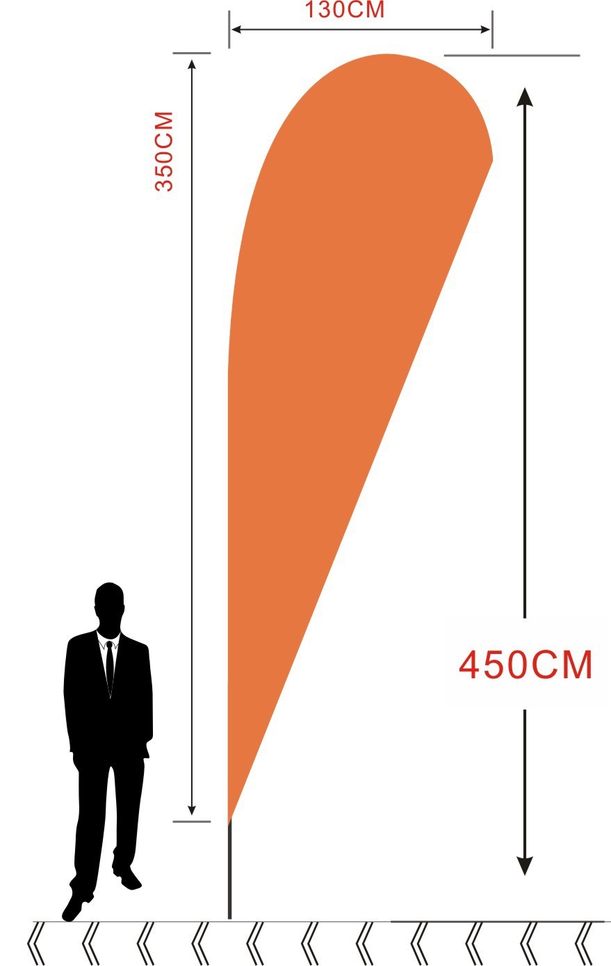 Lágrima de 5,5 m
