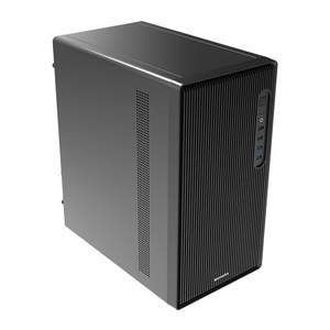 Blanco y Negro C5 Mid-Tower Computer DIY Desktop Host Chasis MATX Office Business Game Shell con Stock ATX Factor de forma - Product Image 5