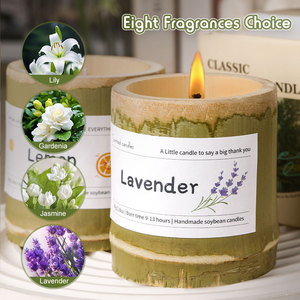 Nhà Sản Xuất Bán Buôn Sáng Tạo Tre Ống Cup Phong Cách Cho Giáng Sinh Và Phục Sinh Hương Liệu Nến Sinh Nhật Lễ Hội Quà Tặng - Product Image 2