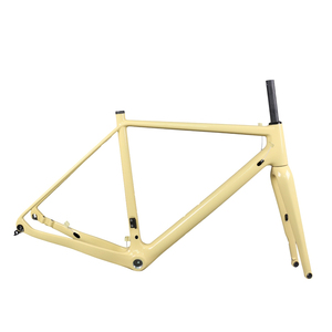 Cavo esterno freno a disco ghiaia telaio bici GR029 BSA staffa inferiore Max pneumatico 700 x42c vernice personalizzata