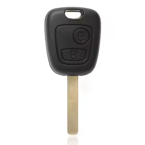 2 düğmeler ile akıllı araba anahtarı kesilmemiş Insert anahtar durumda uzaktan kumanda kabuk araba aksesuarları - Product Image 1