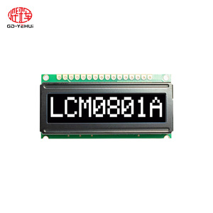 YHBC0801A <strong>Module</strong> Blue/Green Screen 8x1 <strong>Character</strong> <strong>LCD</strong> <strong>Display</strong> <strong>Module</strong> 0801 5.0V or 3.3V STN FSTN Liquid Crystal <strong>Display</strong> - Product Image 5