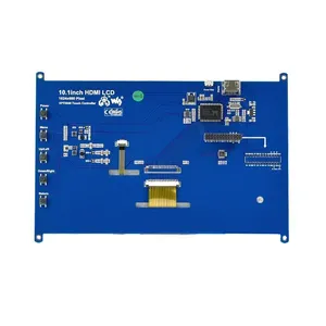 Raspberry Pi 10.1 pollici LCD resistivo Touch Screen 1024 600Pixel interfaccia HDMI per Raspberry Pi - Product Image 3