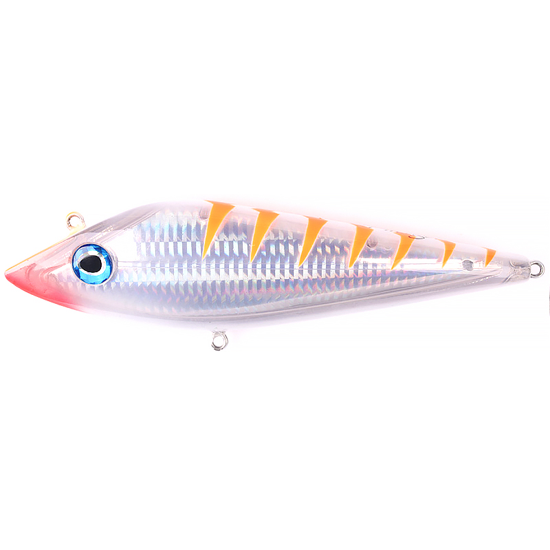 Rayure rose/jaune/laser transparent