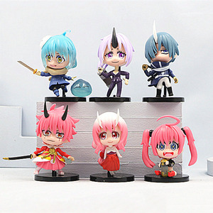 6ชิ้น/เซ็ตครั้งนั้นฉันได้กลับชาติมาเกิดเป็นร่างอนิเมะเมือกชุดตุ๊กตาการ์ตูนแอ็คชั่นพีวีซีสำหรับเด็กคอลเลกชันส่วนตัว - Product Image 2