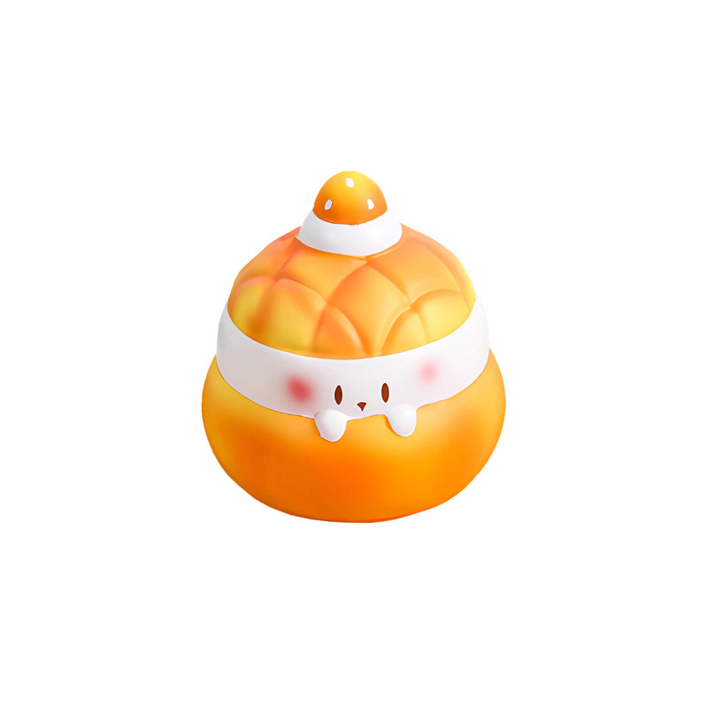 Cream-filled puff pastry