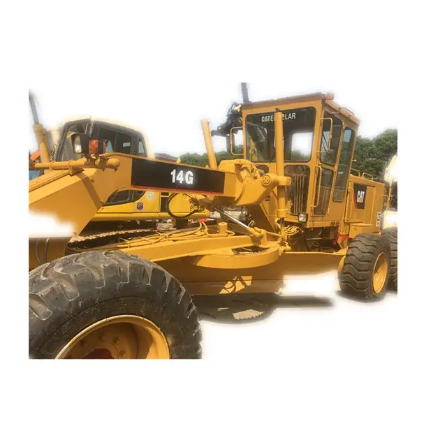 Used Cat 14g Motor Grader in Low Price for Construction Works