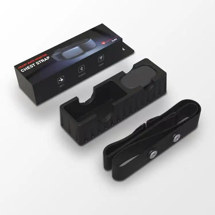 Best Verkopende Hartslagmeter Borstband Bt5.0 Ant + 5.3KHz Pulssensor Voor Fitness-Apps