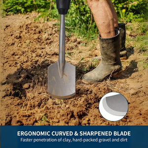 Sds Max đất sét Spade 4-1/2 "x 17" xẻng đục bit-ROTARY búa công cụ cho đào đất sét sỏi đất sa thạch & cảnh quan TE-C - Product Image 6