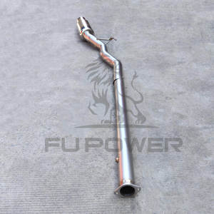 03-06 Mitsubishi <span class=keywords><strong>EVO</strong></span> 7 <span class=keywords><strong>8</strong></span> 9 <span class=keywords><strong>JDM</strong></span> tampon için titanyum Cat-Back egzoz susturucu