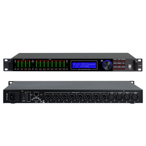 Frecuencia de muestreo de 192kHz, 4 entradas, 8 salidas, Sistema de Gestión de altavoces de audio profesional FIR integrado, procesador de audio digital DSP - Product Image 2