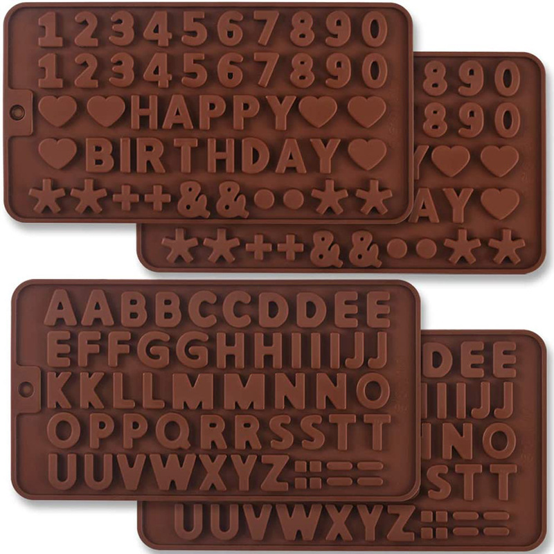 Molde de chocolate numérico (individual)