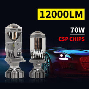 12V <strong>24V</strong> Auto <strong>LED</strong> Headlight Bulbs High Low Beam G6-H4 Car Lamp Mini Projector Lens Conversion Kit Auto <strong>LED</strong> <strong>Lights</strong> for Car - Product Image 2