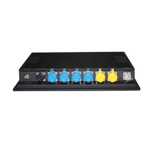 IP65 Impermeable Panel industrial PC de 15,6 pulgadas Computadora industrial de pantalla táctil todo en uno con características de alta visibilidad