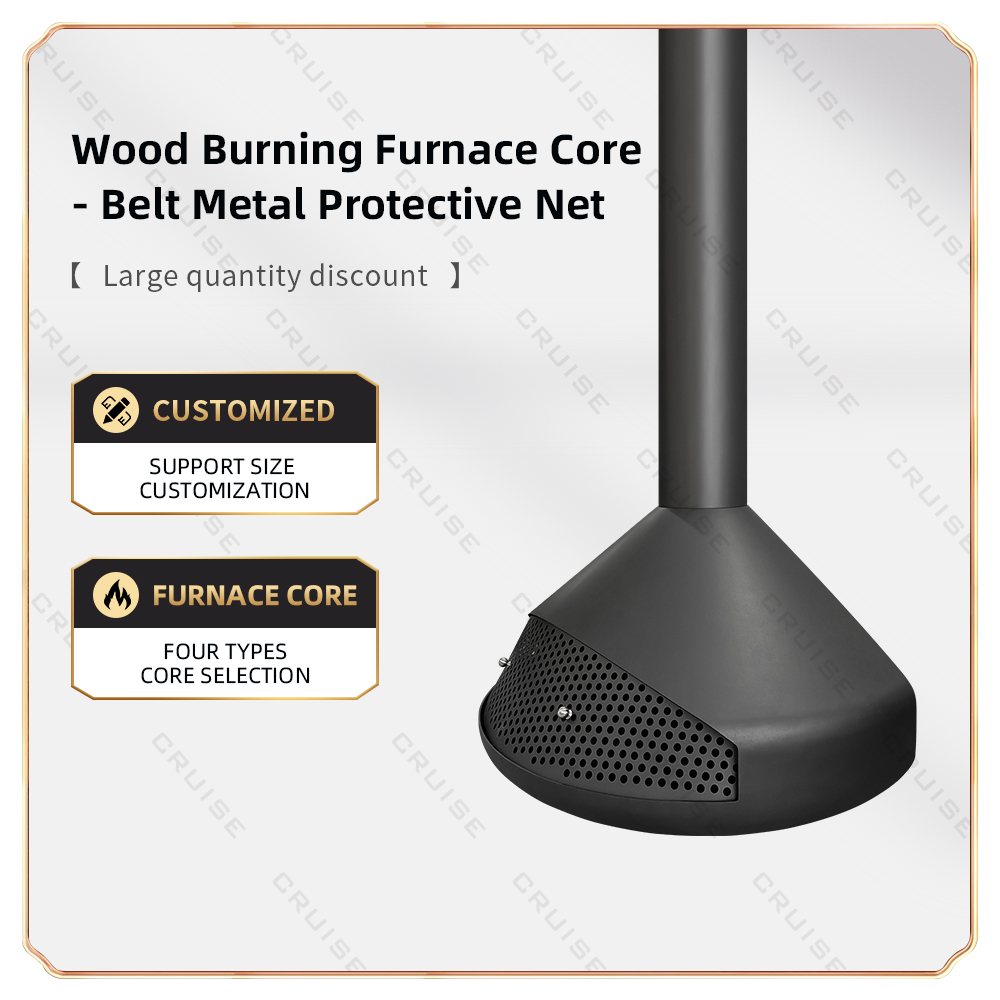 Nelson-leña cinturón de metal red de protección chimenea