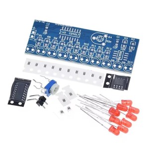 Akıllı elektronik kitleri NE555 + CD4017 LED ışık su akan DIY kiti çalışan LED akış LED ışık elektronik ilkeleri öğrenmek - Product Image 2