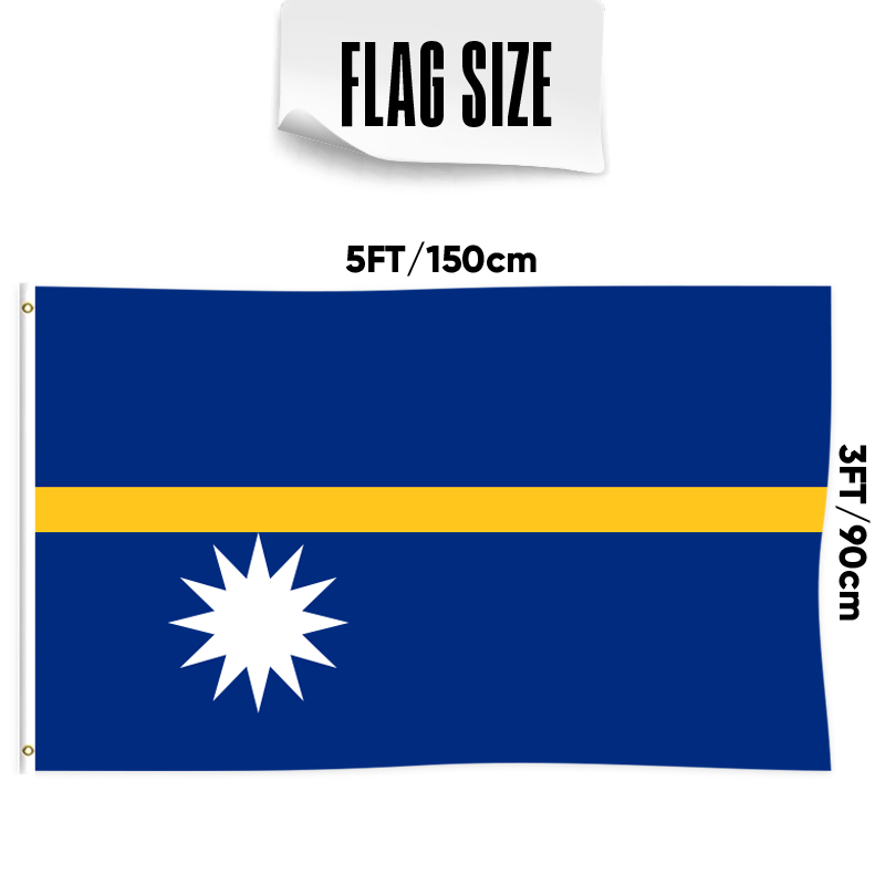 Bandera de Nauru