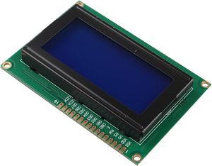 Benutzer definierte 16 Zeichen 4-Zeilen-COB-Chipplatine LCD-Anzeige module Weiß Blau Hintergrund beleuchtung 1604 Größe mit IIC/I2C - Product Image 4