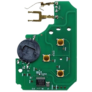 Renault Megane 2 Scenic için A2AUTOKEYS kart II 3 düğmeler 433Mhz Chip çip acil akıllı uzaktan araba anahtarı - Product Image 5
