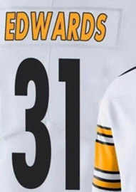 2025 mới bán buôn giá rẻ tùy chỉnh khâu pittsburgh áo bóng đá mỹ #56 <span class=keywords><strong>Alex</strong></span> Highsmith #31 daijun Edwards - Product Image 3