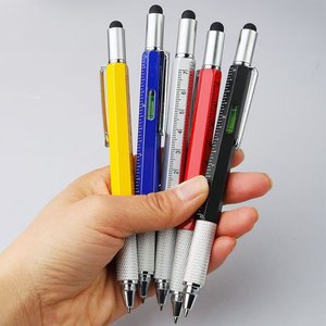 <strong>Branded</strong> Luxury Metal Ball Point Pen Personalized Gift Promotion with Multiple Functions 0.5mm <strong>Writing</strong> Width - Product Image 4