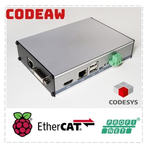 CODEPI ahududu Pi CODESYS PLC Ethercat Profinet UPS endüstriyel ana istasyon