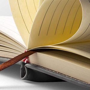 Блокнот в твердом переплете для студентов с гравированным логотипом на заказ, блокнот из искусственной кожи A5 - Product Image 4