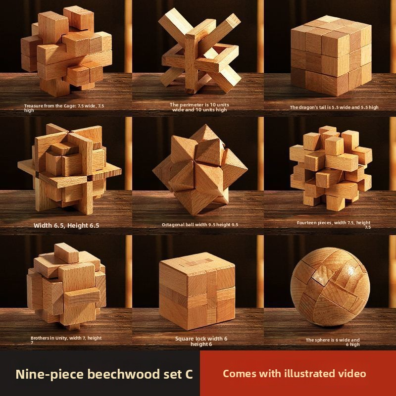 Ensemble de 9 pièces C - Avancé