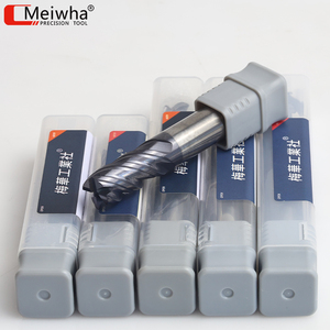 HRC65 Tungsten çelik CNC R köşe kesici 4-Flute genişletilmiş freze kesicisi yeni durum ile ODM ve OEM desteklenen - Product Image 5