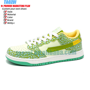 Nhà Máy Trực Tiếp Bán Buôn Giá Tốt Nhất Người Đàn Ông Giản Dị Giày Sneakers Da Thoáng Khí Không Trượt Chạy Sneakers Ngoài Trời - Product Image 1