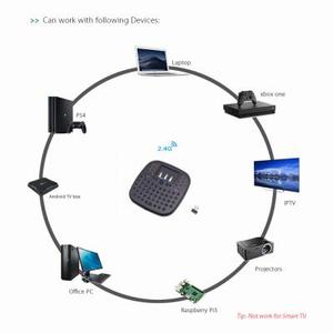 i18 RGB背光迷你键盘2.4G无线键盘，带触摸板鼠标，适用于安卓智能电视盒媒体播放器笔记本电脑 - Product Image 5