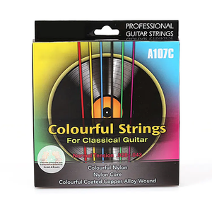 Gran oferta Alice A107C, juego de 6 cuerdas, cuerdas de guitarra clásica, cuerdas de guitarra de nailon coloridas para guitarra clásica - Product Image 1