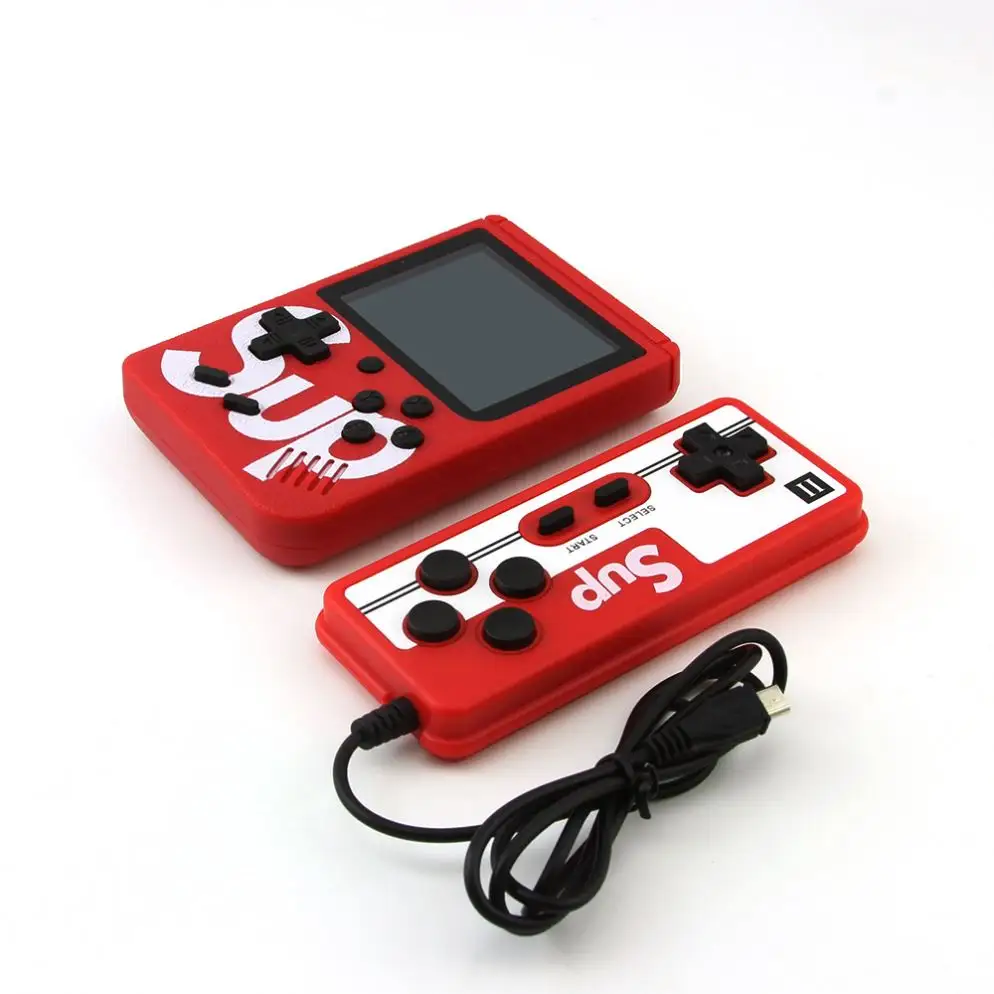 2021 Best selling sup handheld Tv video game FC console portable retro mini 8 Bit 400 in 1 machine controller 2 player