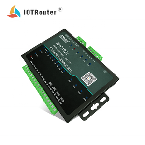 RS 485 6 DI 4 DO 4 Analog <strong>Input</strong> Ethernet Port RTU Modem for Temperature Sensor High Performance Category-Relays <strong>Rs485</strong> Datalogger - Product Image 3