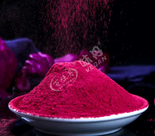 Polvere di barbabietola colorante alimentare puro al 100% naturale per prodotti da forno e bevande