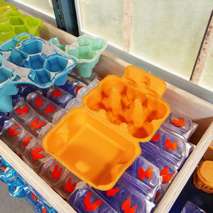 Bột giấy tự nhiên trứng hộp giữ lên đến mười hai trứng-1 chục mạnh mẽ mạnh mẽ các tông vật liệu Trứng Thùng số lượng lớn - Product Image 5