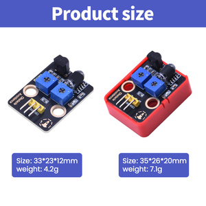 Keyes tudio IR-Infrarot-Näherung sensor modul mit Schale Kompatibel mit Bausteinen Hindernis vermeidung sensor