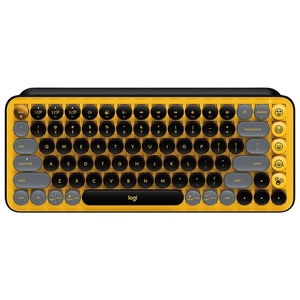 Logitech POP KEYS Wireless Bluetooth Mechanical TTC Axis Office <strong>Keyboard</strong> <strong>Computer</strong> Dual Mode