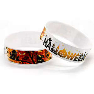 Einweg-Qr-Code-Rfid-Armband Einmaliges Papier Benutzer definierte NFC-Armbänder - Product Image 1