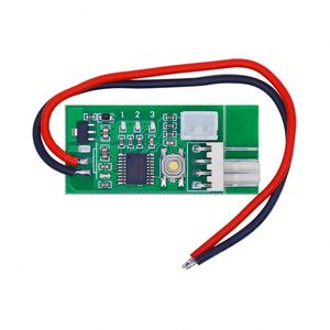 Controlador de velocidad PWM de 12V CC, Gobernador de velocidad del ventilador, interruptor de Control de temperatura de la computadora de 4 cables para PC, ventilador enfriador de CPU, alarma STK IC - Product Image 4