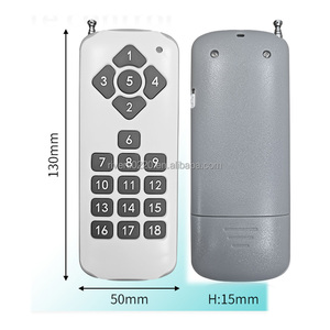 Telecomando Wireless intelligente da 433MHz, 18 pulsanti, controllo della luce a lungo raggio o LED, nessun cablaggio richiesto