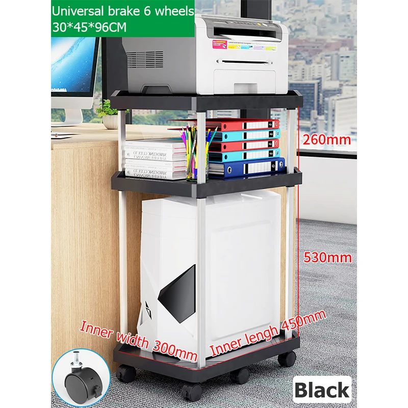 Negro ancho 30cm altura 96cm