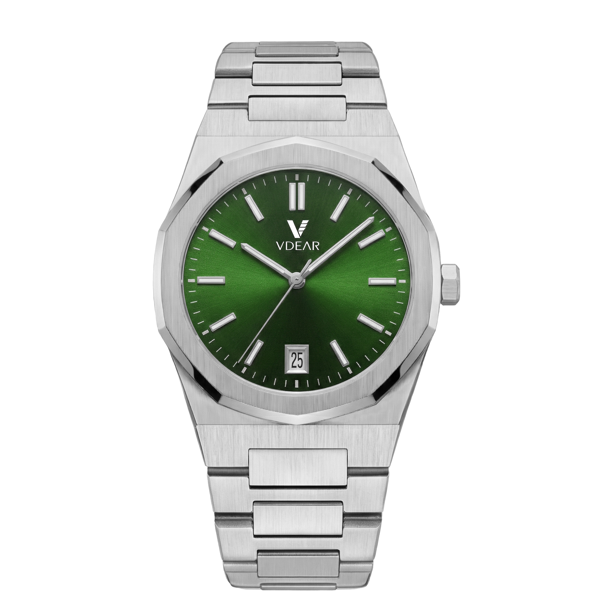 Verde plateado